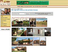 Tablet Screenshot of imobiliariasollar.com.br